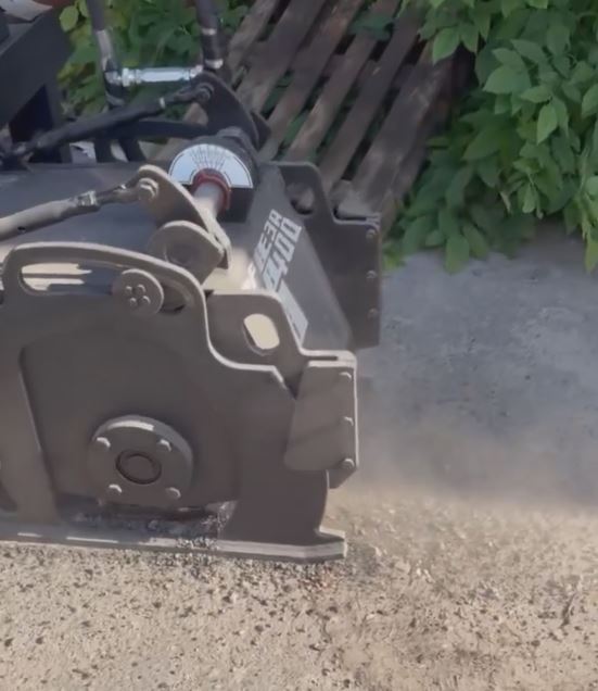 Фрезеровка старого асфальта